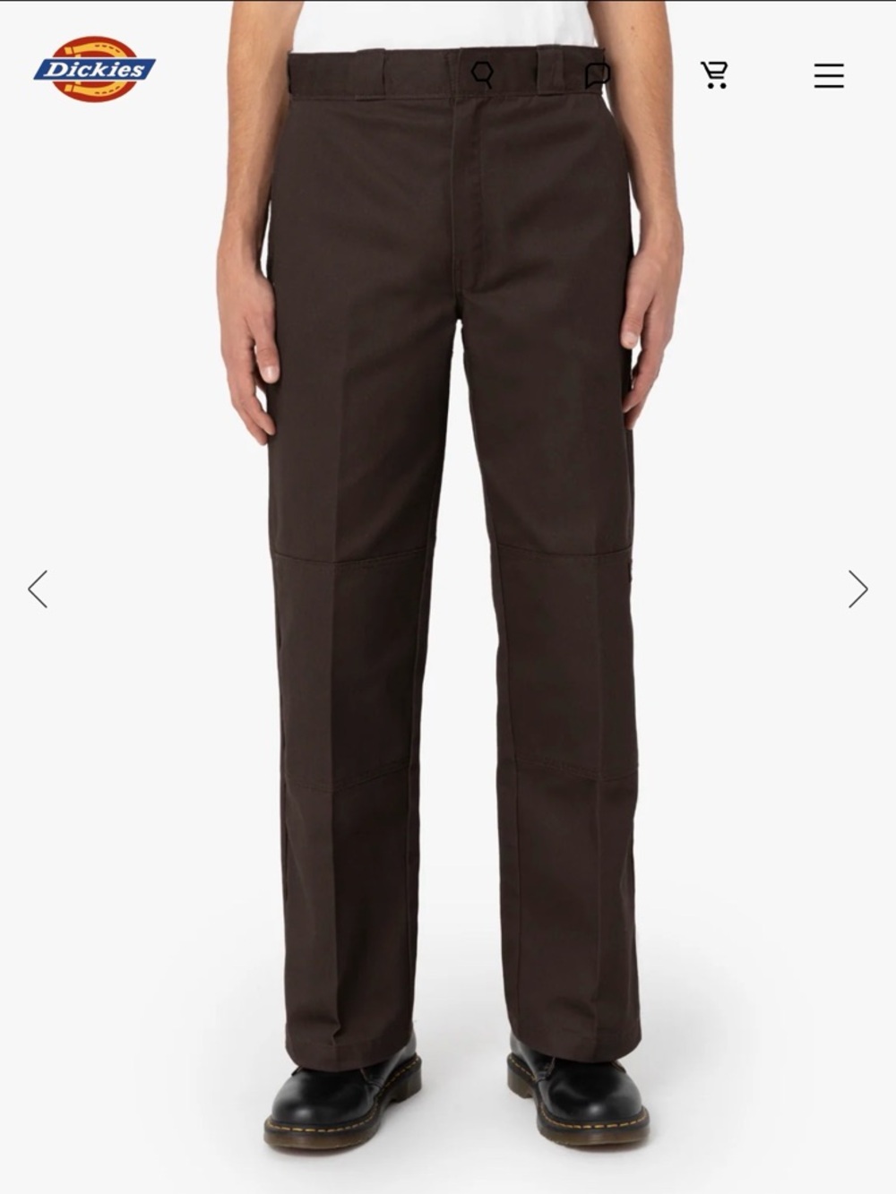 DICKIES Mens Brown Pant